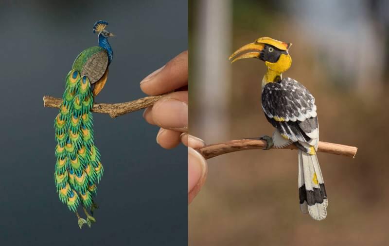 Serupa Tapi Beda, 11 Miniatur Burung Kertas Ini Bikin Pengen Masukin Kandang
