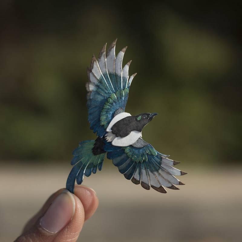 Serupa Tapi Beda, 11 Miniatur Burung Kertas Ini Bikin Pengen Masukin Kandang