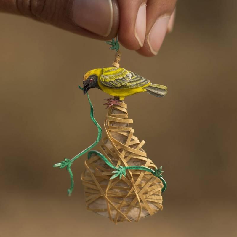 Serupa Tapi Beda, 11 Miniatur Burung Kertas Ini Bikin Pengen Masukin Kandang