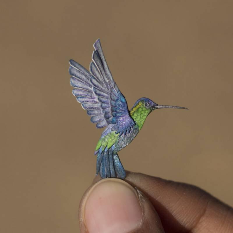 Serupa Tapi Beda, 11 Miniatur Burung Kertas Ini Bikin Pengen Masukin Kandang
