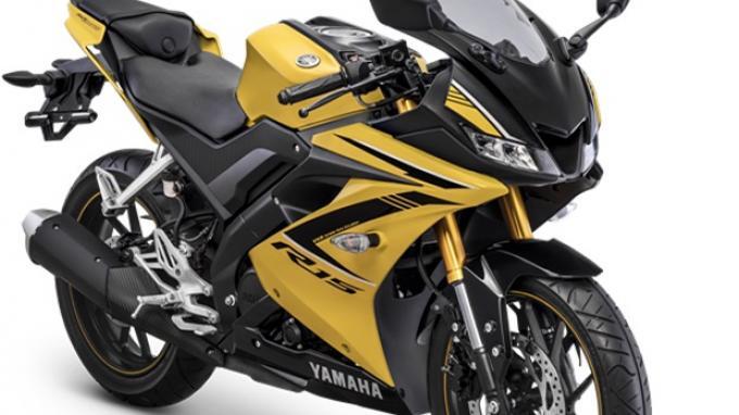 All New R15 Hadir dengan Suspensi Upside Down Warna Emas