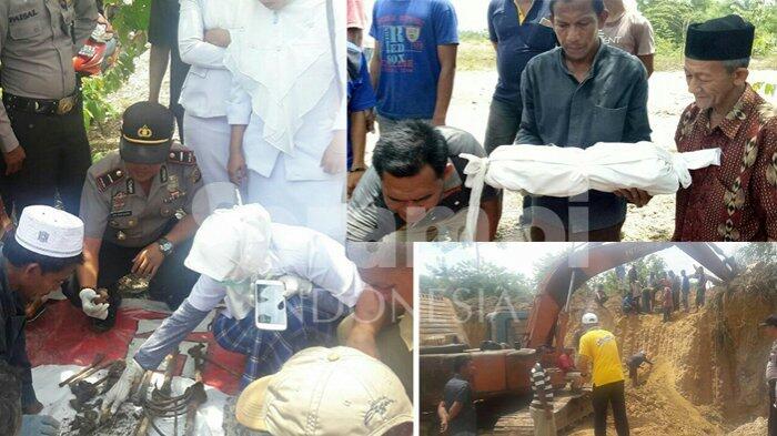 Ditemukan Kerangka Manusia Dibalut Spanduk Pemilu Tahun 2003