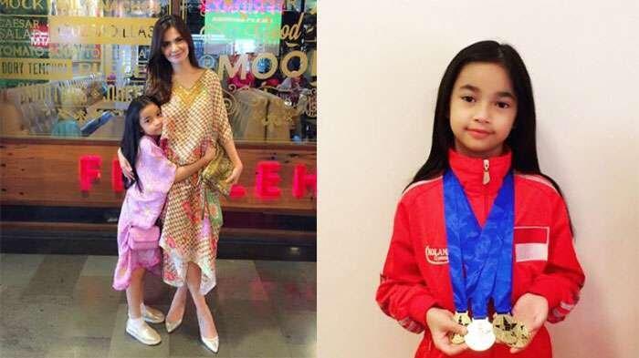 Hebat, Anak Cut Tari Raih 3 Medali Sekaligus di Kejuaraan The Bangkok Gymnastic