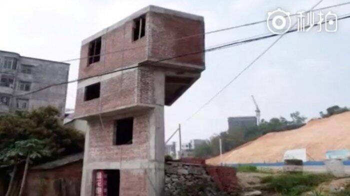 Rumah dengan Desain Kreatif Milik Warga Dirubuhkan Pemerintah Tiongkok, Apa Sebabnya?