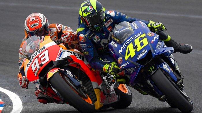 Valentino Rossi: Marquez, Jangan Pernah Tatap Muka Saya Lagi!