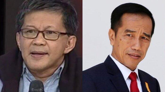Jokowi Berpidato dengan Nada Tinggi, Rocky Gerung: Ngomel Pakai Teks
