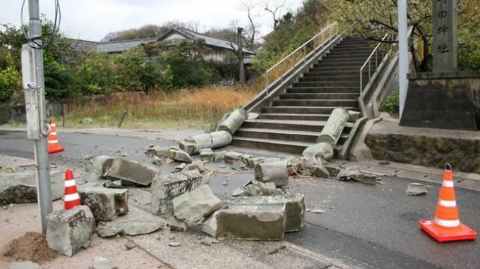 5 Orang Terluka Setelah Gempa Bumi Guncang Jepang