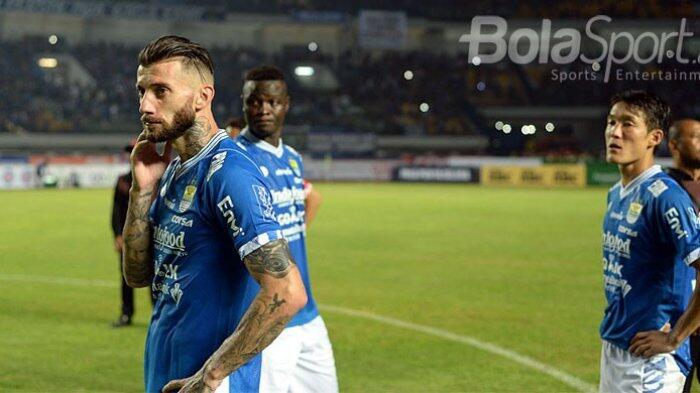 Kondisi Terkini Bek Asing Persib yang Tampak Berdarah di Laga Lawan Mitra Kukar