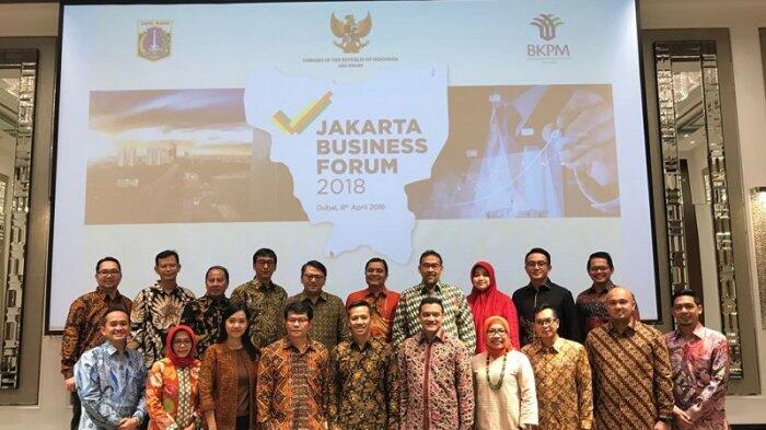 Kejar Target Investasi, Pemprov DKI Gelar Jakarta Business Forum di Dubai