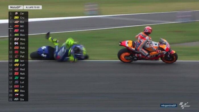 Marc Marquez Disuruh Pergi Saat Datangi Garasi Valentino Rossi Buat Minta Maaf