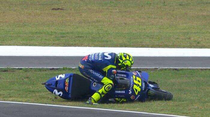 Ini Reaksi Marah Valentino Rossi Saat Diusik Marc Marquez