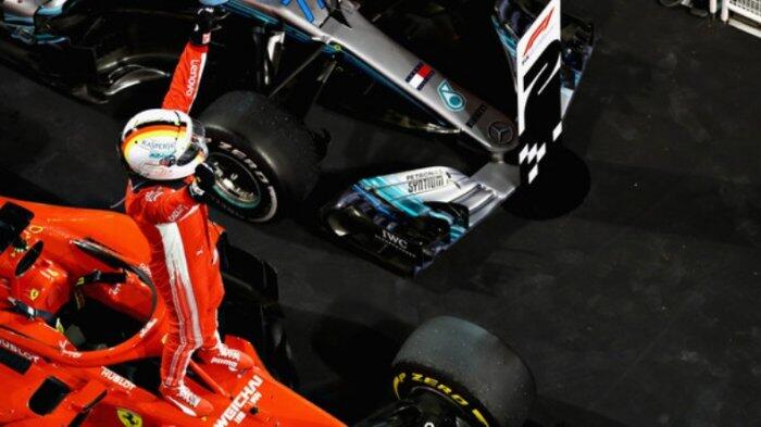 Sebastian Vettel Menangi GP Bahrain di Penampilannya ke 200