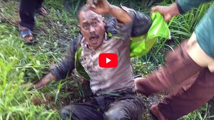Begal Nyamar Jadi Polisi, Babak Belur Dihakimi Warga di Pematang Sawah Kepanjen Jatim