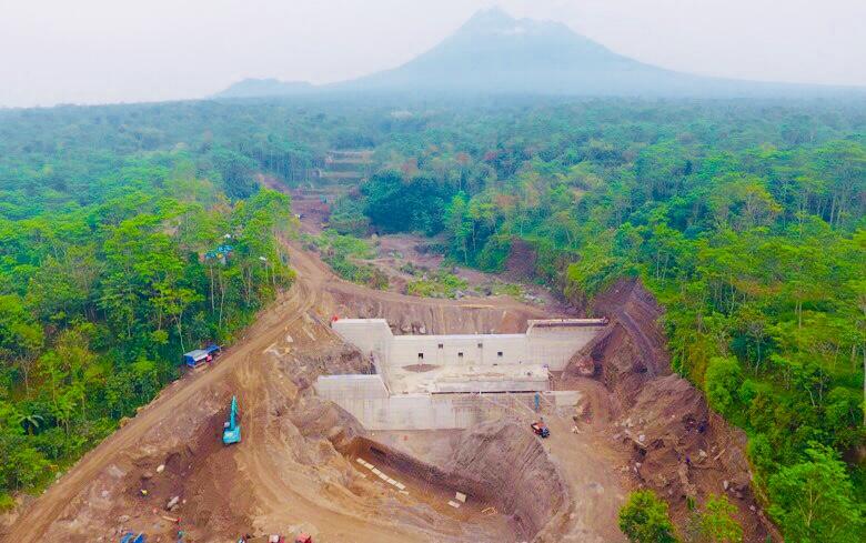 Antisipasi Banjir Lahar Merapi, PUPR Rampungkan Sabo Dam Kali Woro