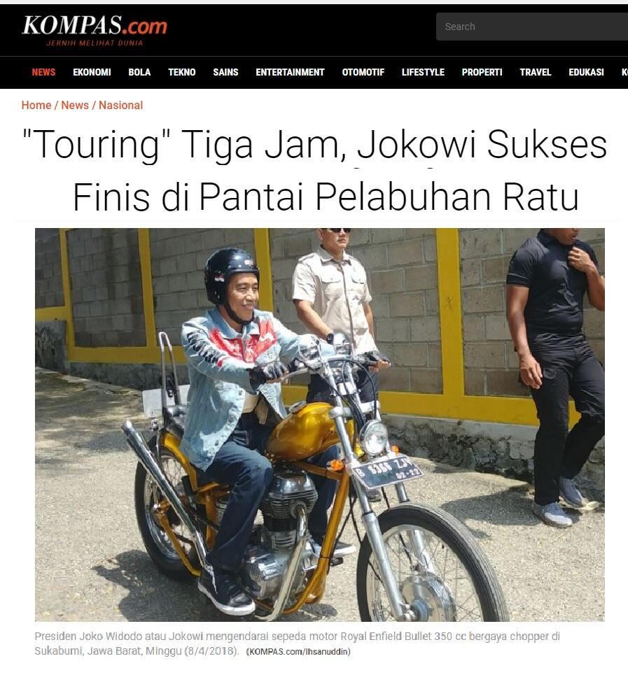 UU yang Dilanggar dalam Modifikasi Motor Chopper Jokowi