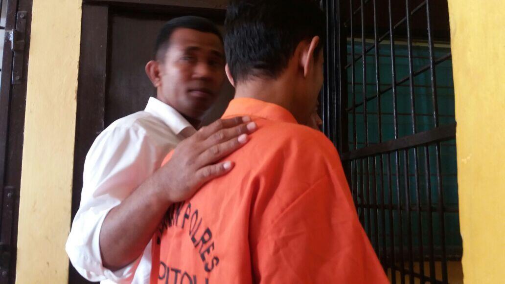Polisi Tahan Tersangka Korupsi Keuangan Sekda Kabupaten Tolitoli