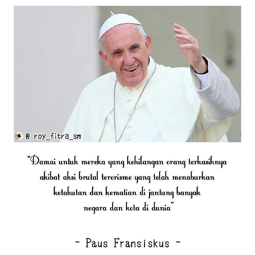 Paus Fransiskus Doakan 70 Korban Meninggal Dunia Dalam Serangan Gas Beracun Di Suriah