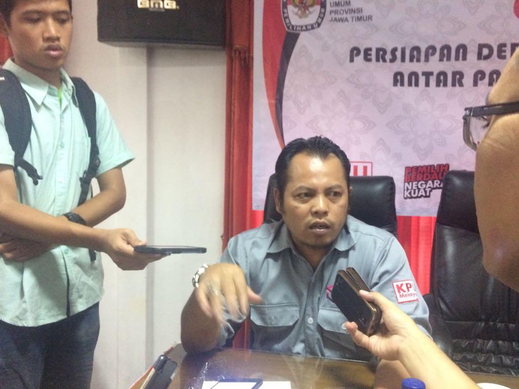 Calon Kepala Daerah Terkena OTT, KPU Jatim Yakin Pilkada Akan Lancar