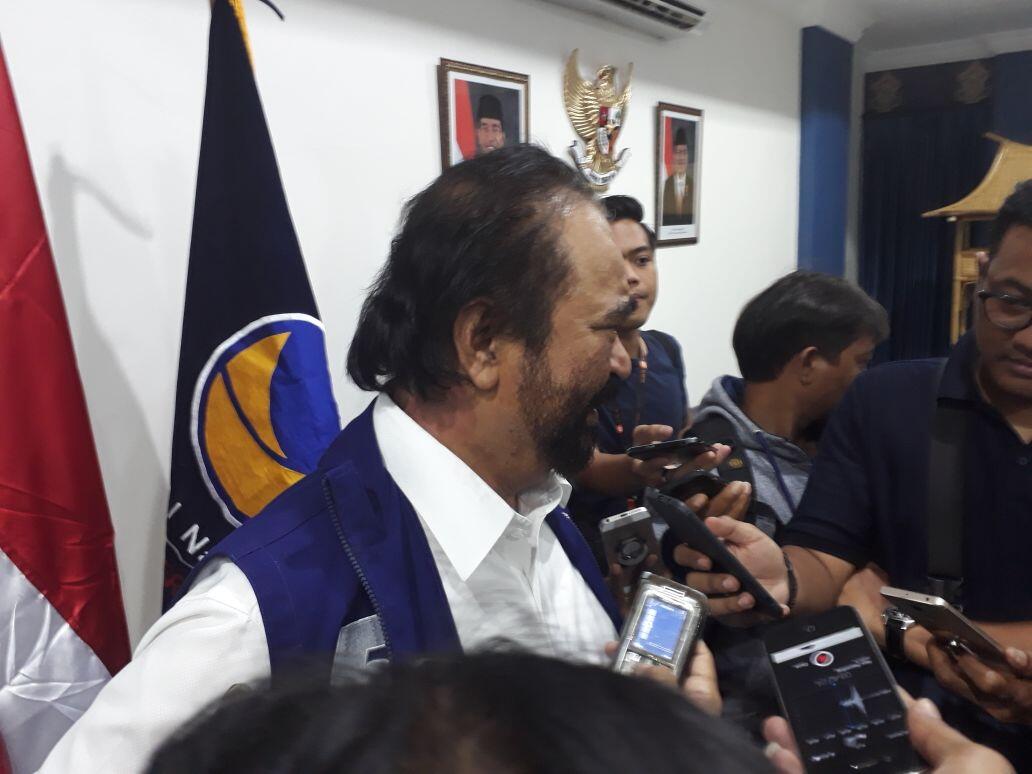 Ramai #GantiPresiden2019, Begini Tanggapan Surya Paloh