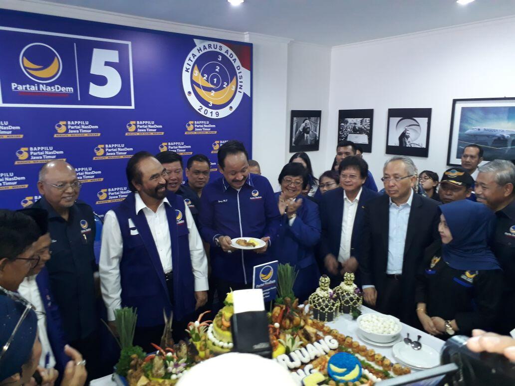 Ramai #GantiPresiden2019, Begini Tanggapan Surya Paloh