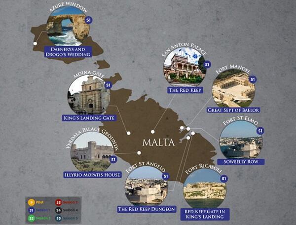 Malta, Negara Mini Tempat Syuting Game of Thrones