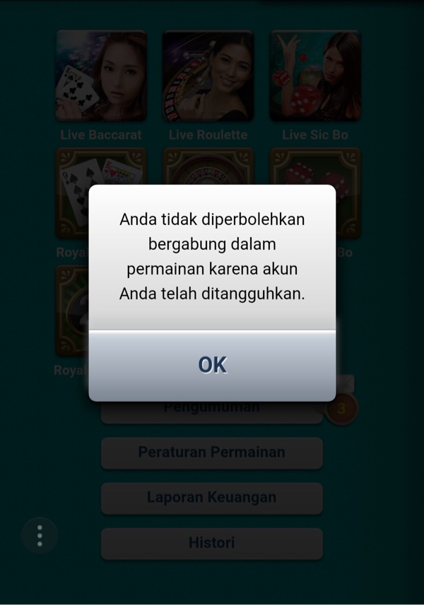 Bet2indo siagen penipu (wd 56 juta gak dibayar akun diblock)