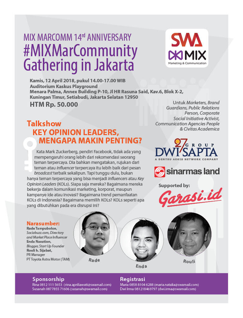 #MIXMarcommunityGathering Jakarta