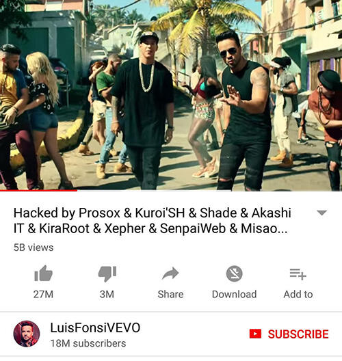 Video Fenomenal Despacito Diretas!!