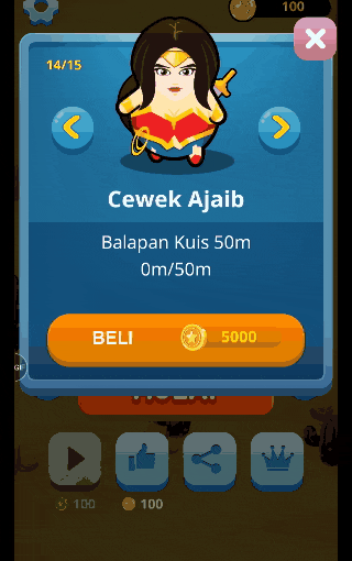 5 Karakter Unik Di Game mobile Kuiz Quiz