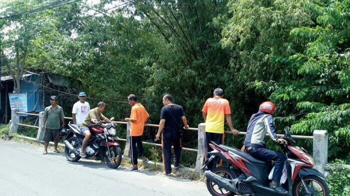 Kemunculan Buaya di Kali Sasak Gegerkan Warga Desa Palur Mojolaban