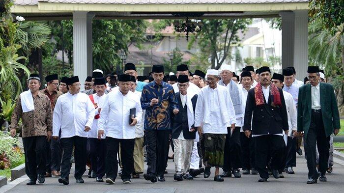 Bertemu di Istana, Ulama Jabar Dukung Jokowi di Pilpres 2019