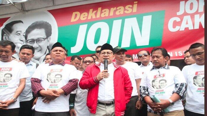 Buka Posko JOIN, PKB Resmi Usung Jokowi-Cak Imin Sebagai Capres-Cawapres 2019
