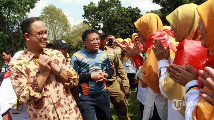 Reaksi Anies Baswedan Ketika Ditanya Isu Dirinya Bakal Maju Pilpres 2019