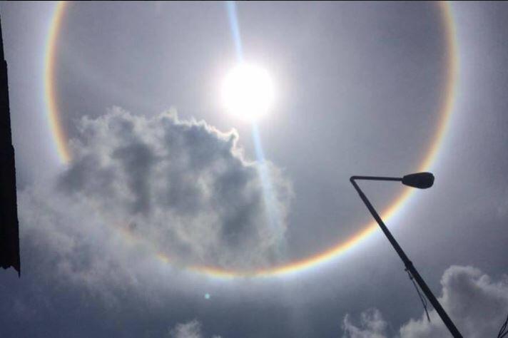 Fenomena Halo Terjadi di Yogyakarta
