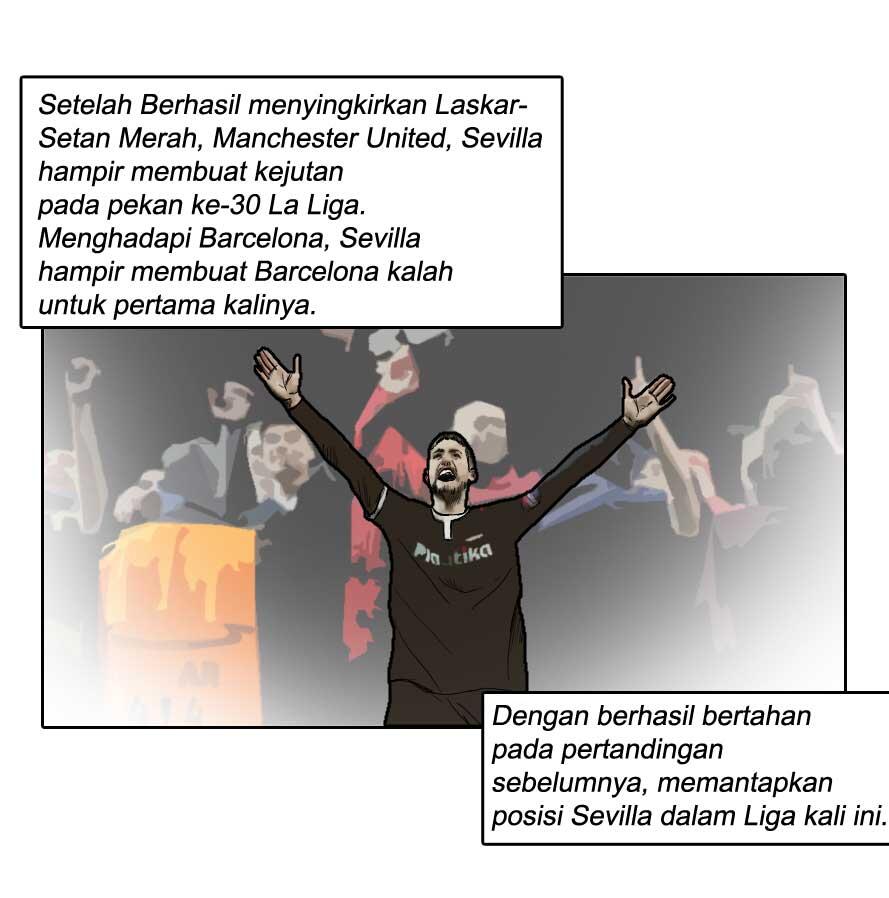 Komik: Balada Bayern, Sevilla, dan Barca