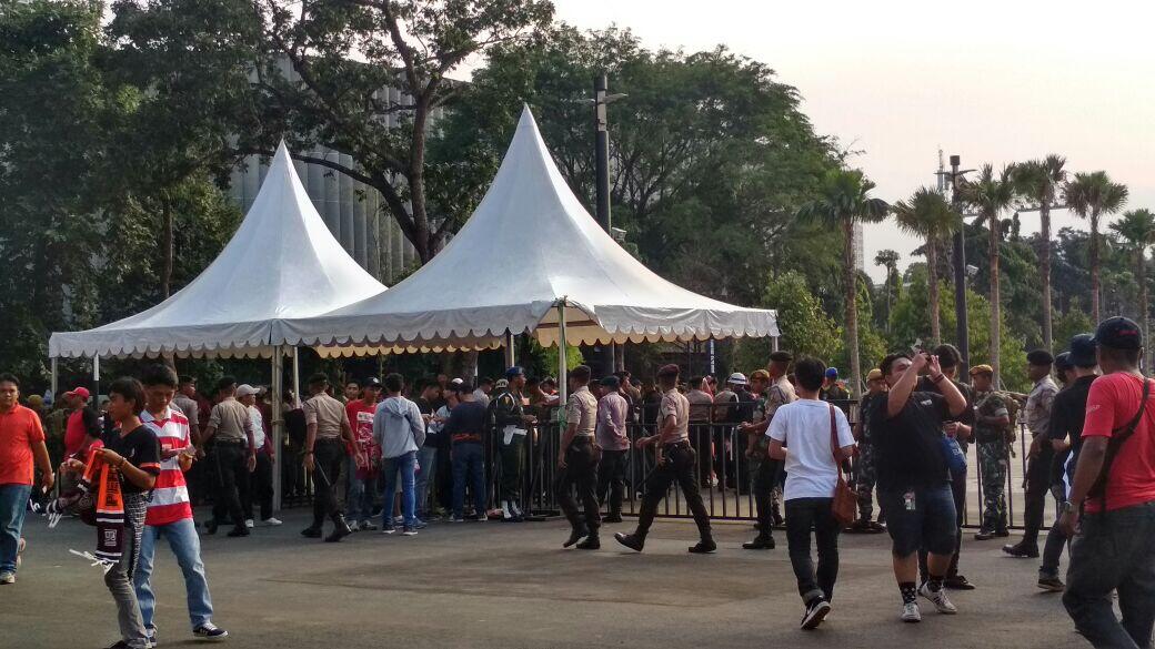 Merasakan Pengamanan Empat Lapis di Laga Persija vs JDT