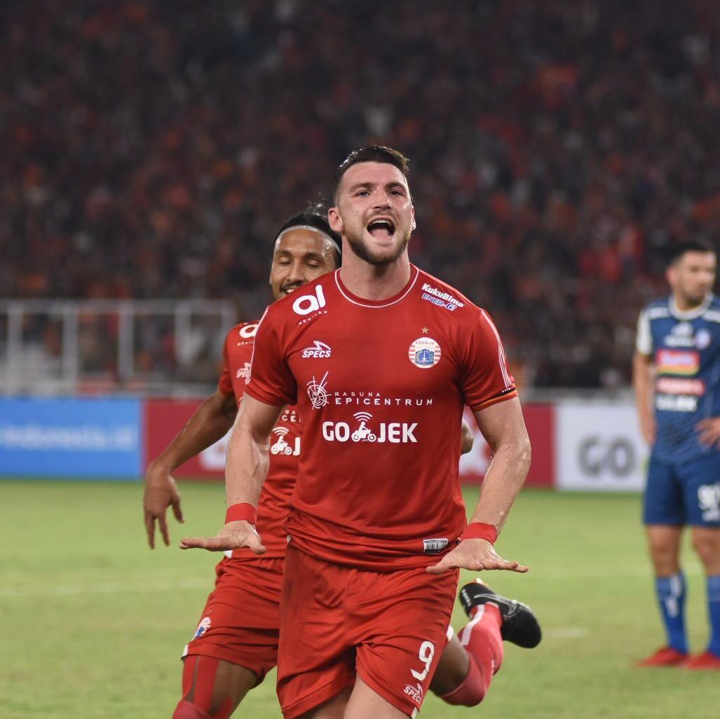 19 Menit Berlangsung Persija Sementara Unggul 3-0 atas JDT
