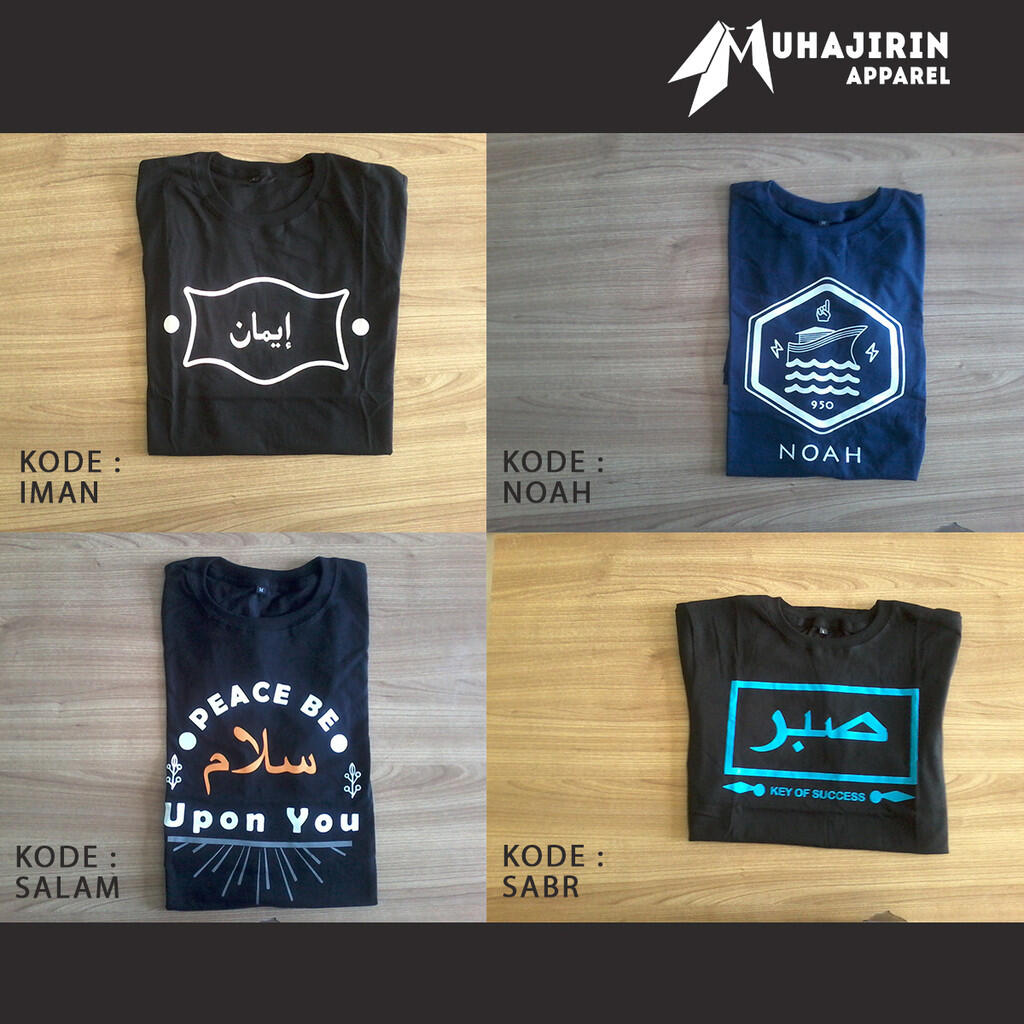 Kaos Dakwah Ready Stock Di Muhajirin Apparel