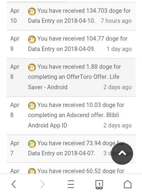 Kalo Rajin Sehari Bisa Dapet 2000 Doge..