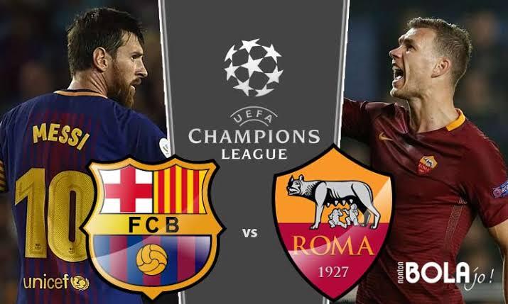 As Roma vs Barcelona 11/4/2018