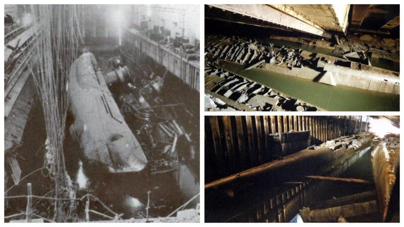 WOW! 3 Kapal Selam U-BOAT yang hilang itu ditemukan dalam reruntuhan BUNKER