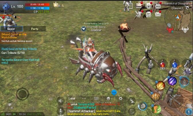 Akun LineAge 2 Revolution Silver Ranger Server Majapahit