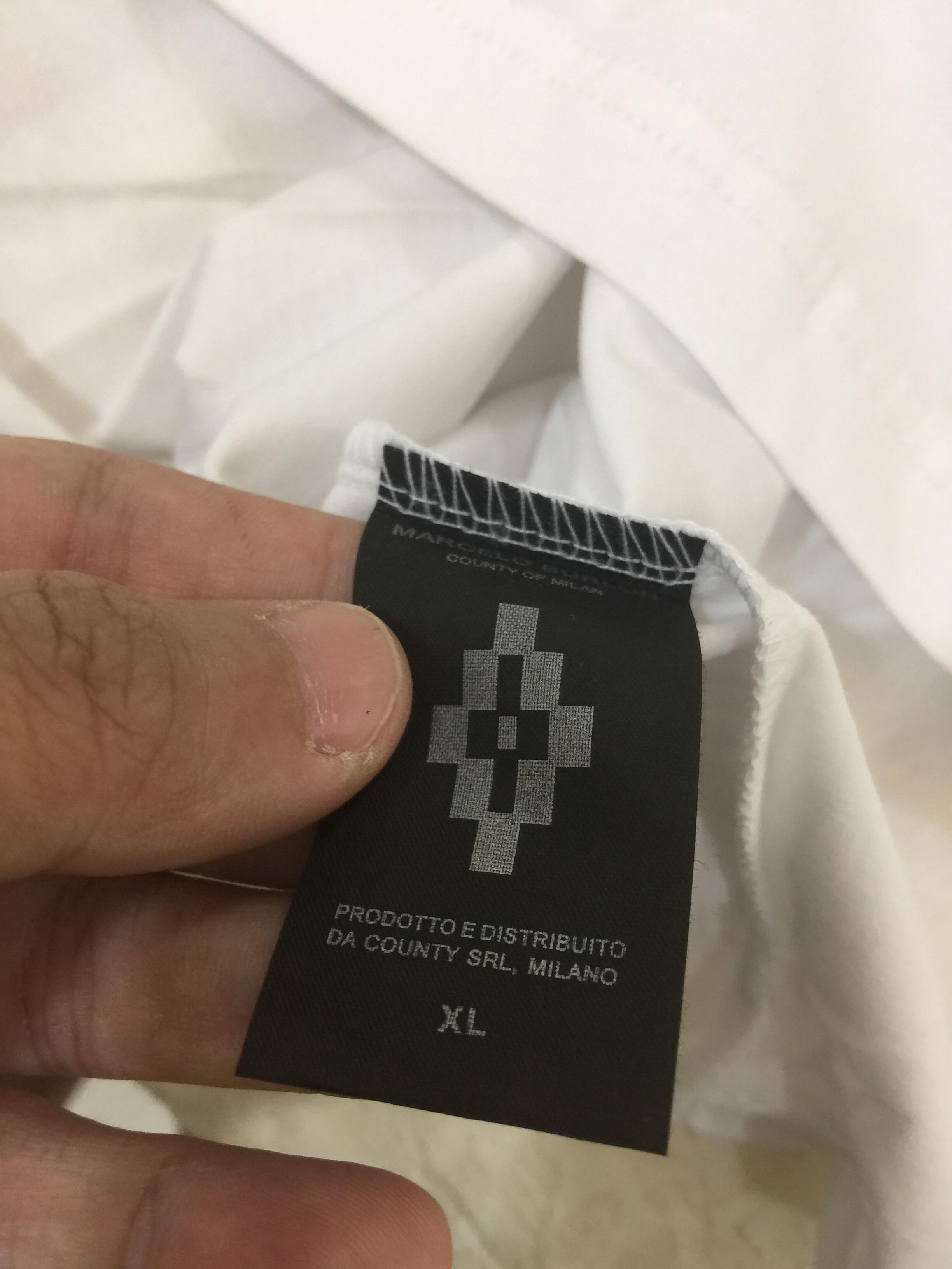 marcelo burlon mirror quality 1:1 dengan aslinya