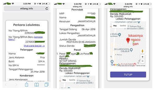 &#91;Sharing&#93; Ane Ditilang Gan! Ane Minta Slip Biru, Begini Prosesnya &#91;Update April 2018&#93;