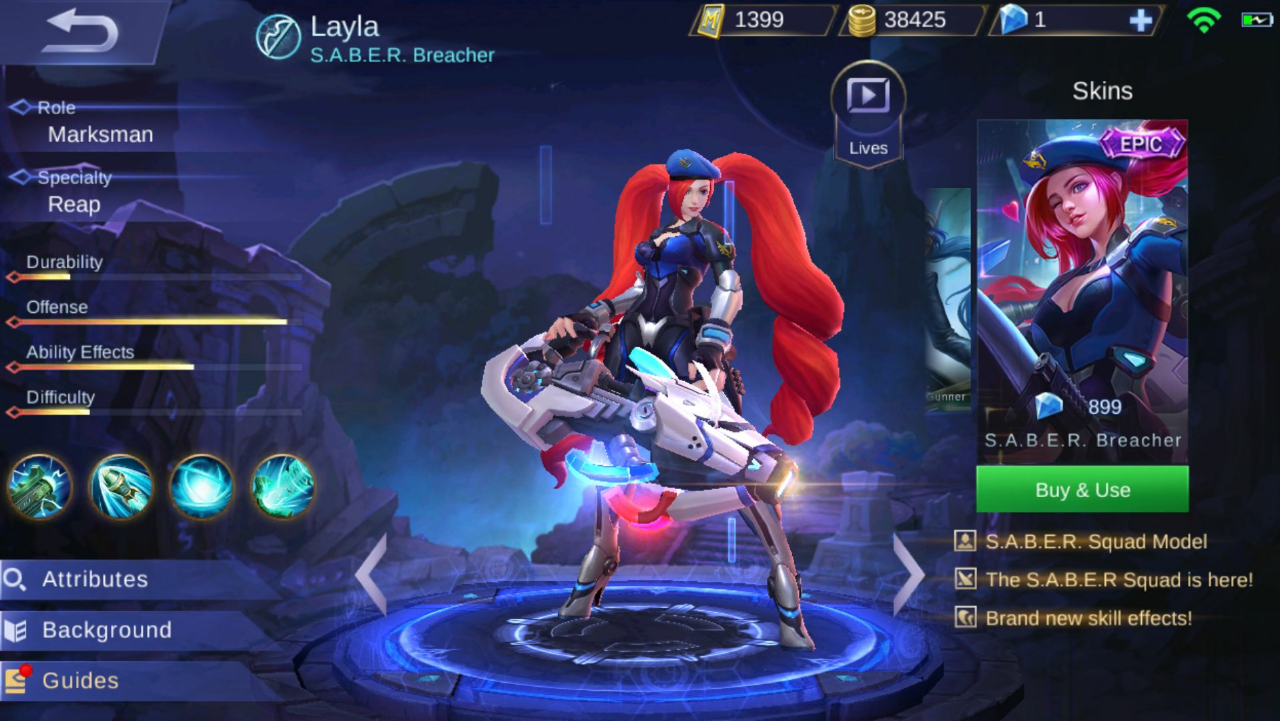 TOP 5 Skin Paling Keren di Mobile Legends