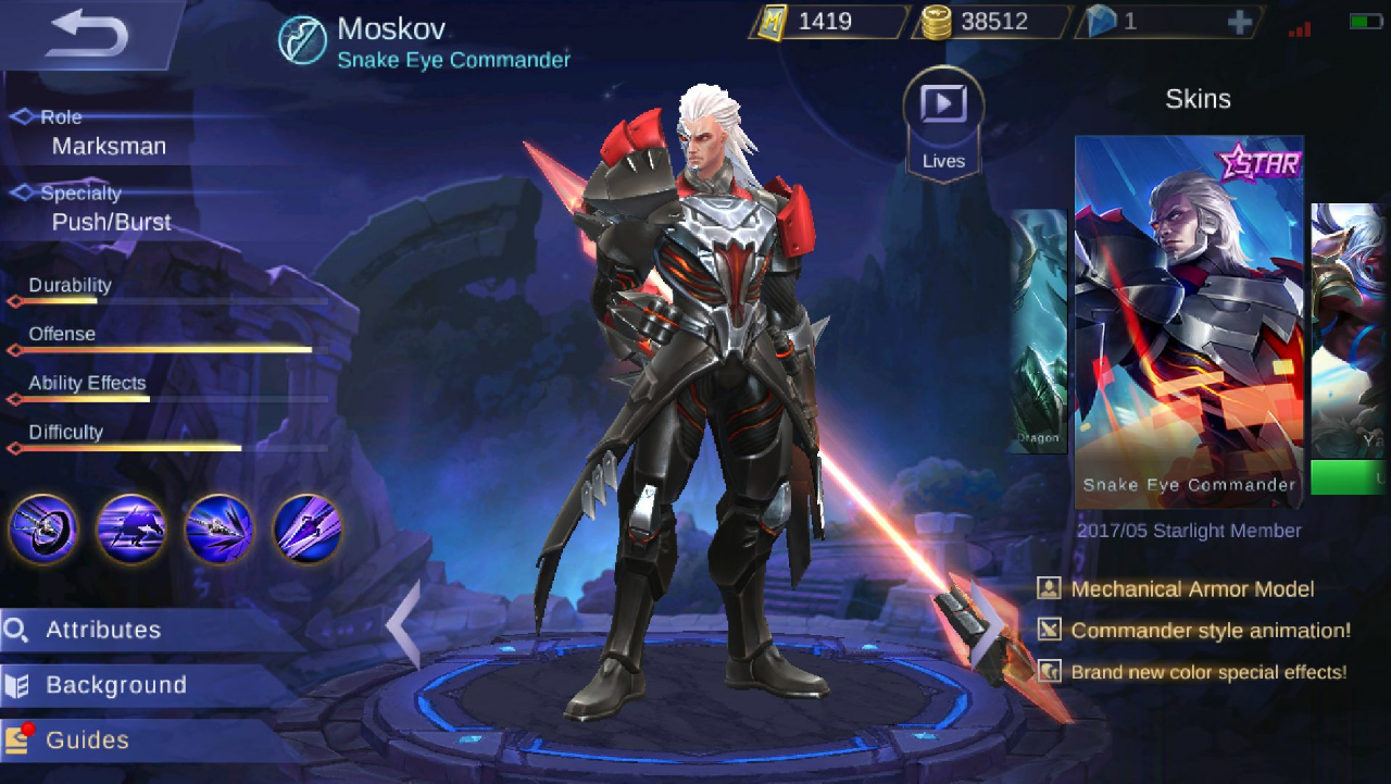 Top 5 Skin Paling Keren Di Mobile Legends