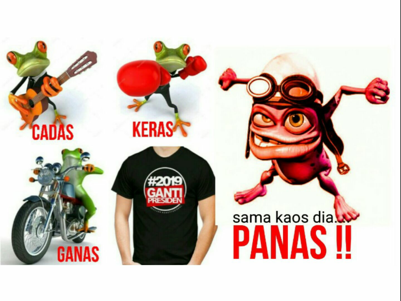 Kecewa Dukung J🐸KOWI Siapkan Kaos Tagar #2019GantiPresiden