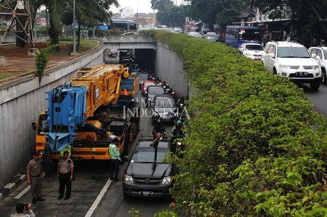 50 Personel Dishub Diterjunkan Urus Kemacetan Underpass Matraman