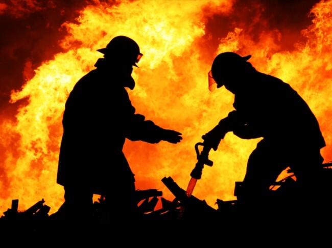 Pasar Sentral di Manokwari Terbakar