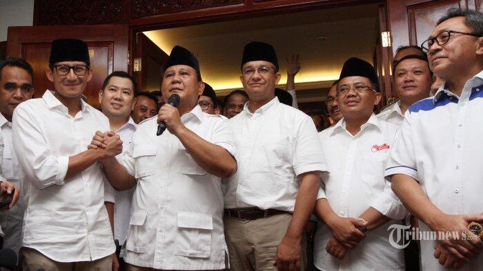 Hadiri Rakornas Gerindra, Anies: Memang Tadi Saya Diusung, Diusung Naik Kuda